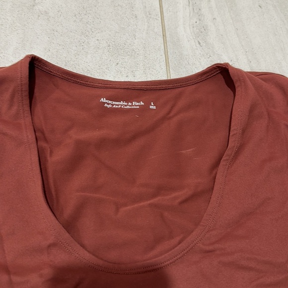 Abercrombie and Fitch bodysuit - size L Burnt orange, never worn - Picture 2 of 2